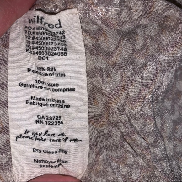 Wilfred Silk 100% Long Slip Dress - Picture 13 of 14